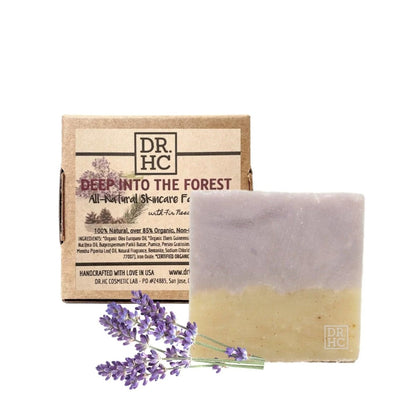 DR.HC All-Natural Skincare Face Soap - Deep Into The Forest (110g, 3.8oz.) (Skin recovery, Anti-scar, Anti-acne, Anti-aging...)Face Soap Bar