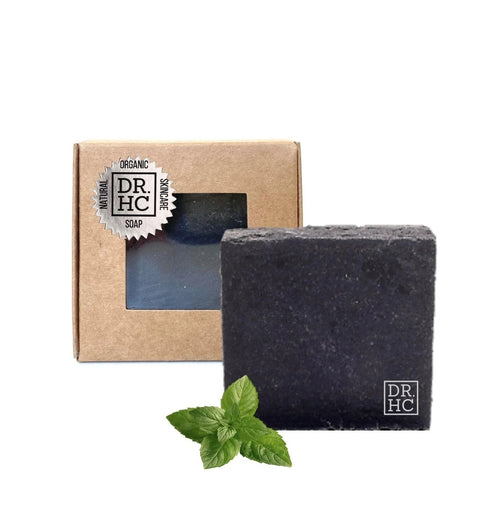DR.HC All-Natural Skincare Face Soap - Detox Bar (110g, 3.8oz.) (Detoxifying, Anti-acne, Anti-scar, Oil balancing...)Face Soap Bar