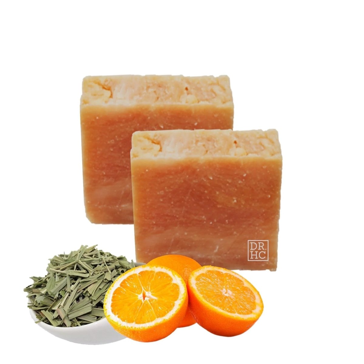 DR.HC All-Natural Skincare Face Soap - Goat Milk Orange (110g, 3.8oz.) (Skin brightening, Anti-aging, Anti-acne, Skin recovery...)Face Soap Bar