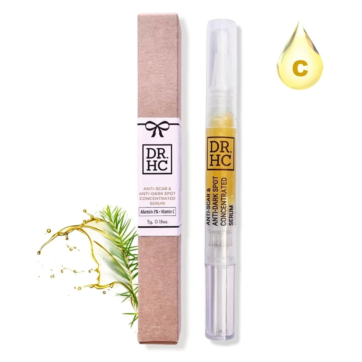 DR.HC Anti-Scar & Anti-Dark Spot Concentrated Serum (5g, 0.18oz.) (Anti-scar, Anti-dark spot, Anti-blemish, Hydrating...)Spot Care
