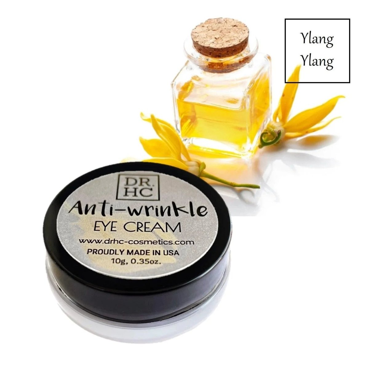 DR.HC Anti-Wrinkle Eye Cream (10g, 0.35oz.) (Anti-wrinkle, Anti-dark circle, Anti-aging, Deep moisturizing...)Moisturizer Spot Care