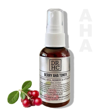 DR.HC Berry AHA Toner (70ml, 2.4 fl.oz.) (Skin brightening, Anti-hypigmentation, Anti-aging, Pore shrinking...)Toner