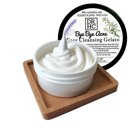 DR.HC Bye Bye Acne Face Cleansing Gelato (60g, 2.1oz) (Anti-acne, Anti-blemish, Oil balancing, Pore minimizing...)Cleanser