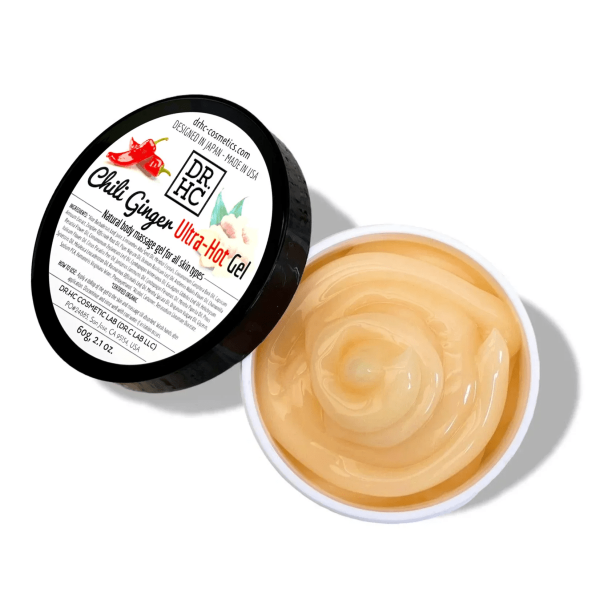 DR.HC Chili Ginger Ultra-Hot Gel (60g, 2.1oz.)Body Care Personal Care