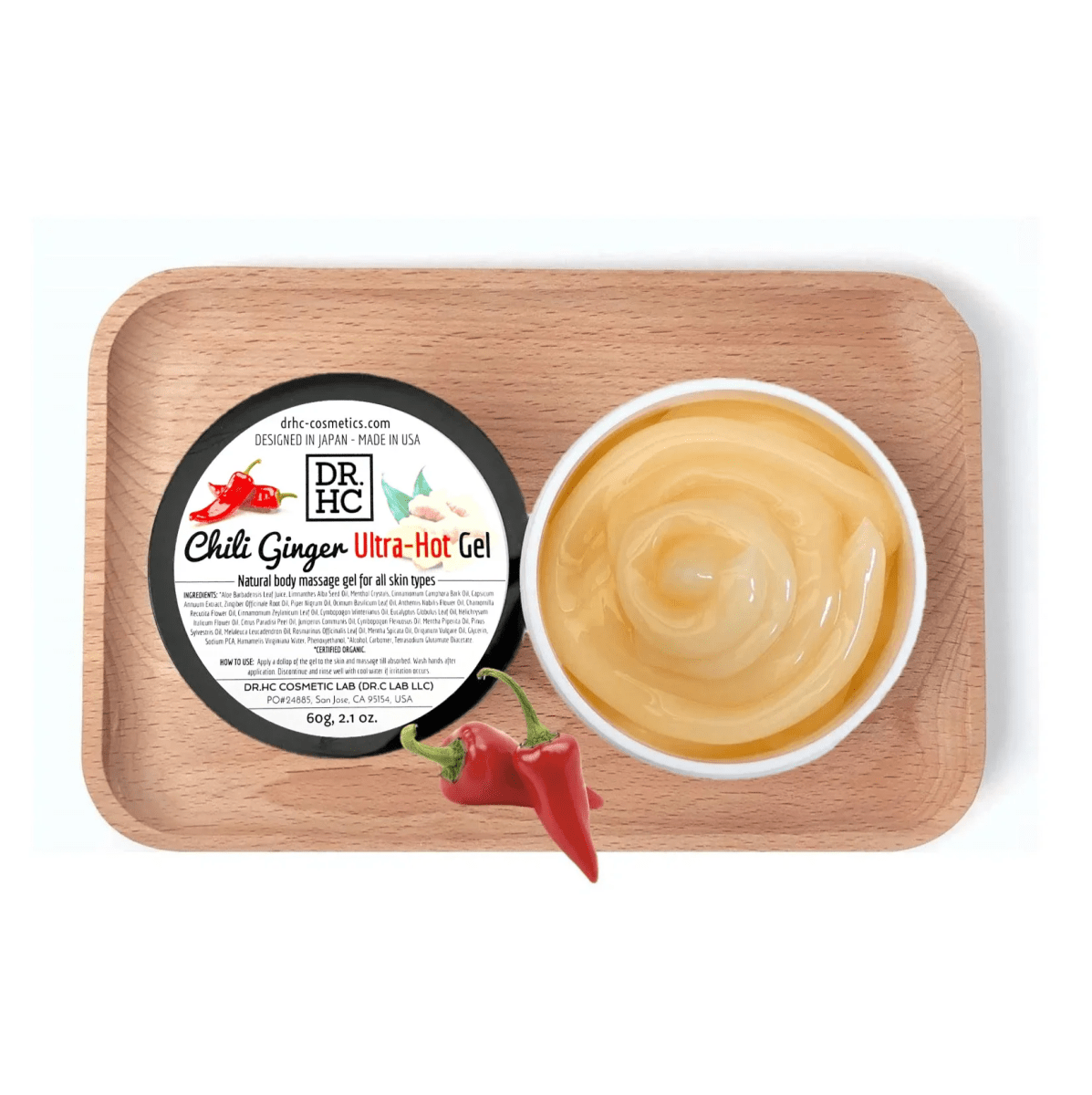 DR.HC Chili Ginger Ultra-Hot Gel (60g, 2.1oz.)Body Care Personal Care
