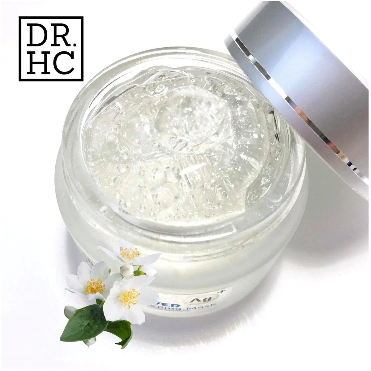 DR.HC Colloidal Silver Concentrated Cool Sleeping Mask (25~40g, 0.9~1.4oz) (Anti-acne, Anti-scar, Anti-blemish, Skin recovery...)Moisturizer Mask