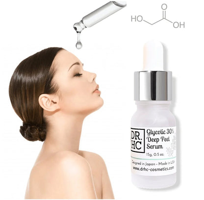 DR.HC Glycolic 30% Deep Peel Serum (15g, 0.5oz.)Serum Exfoliator