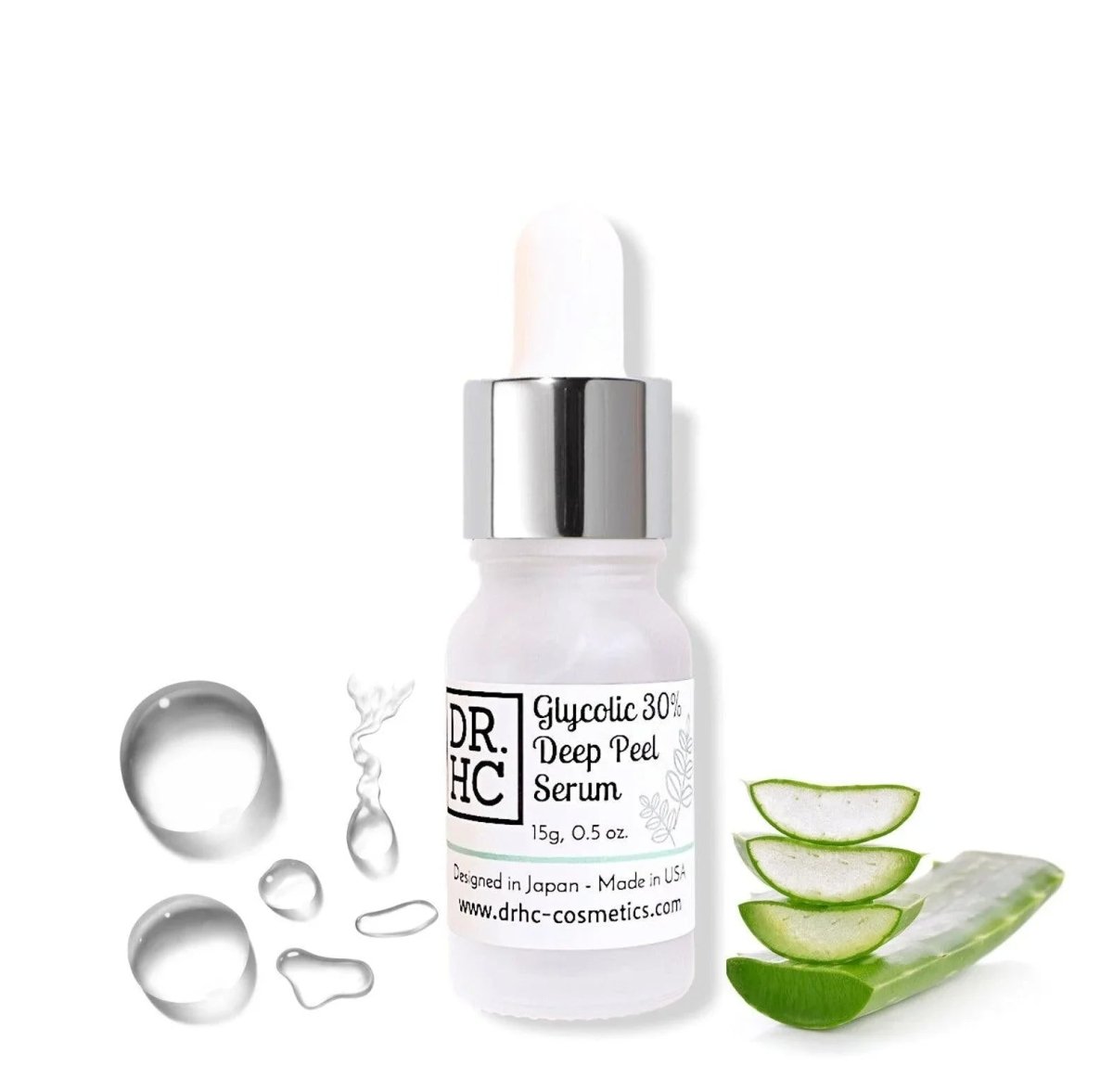 DR.HC Glycolic 30% Deep Peel Serum (15g, 0.5oz.)Serum Exfoliator