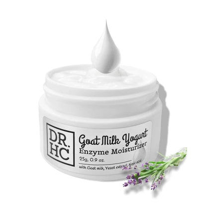 DR.HC Goat Milk Yogurt Enzyme Moisturizer (25g, 0.9oz.) (with Goat Milk, Yeast Extract, Kojic Acid) (Skin brightening, Skin Recovery, Anti-aging, Anti-acne...)Moisturizer