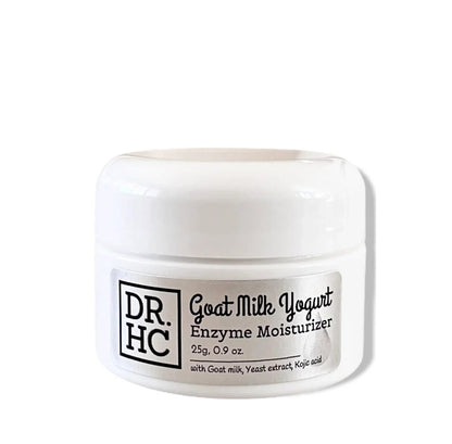 DR.HC Goat Milk Yogurt Enzyme Moisturizer (25g, 0.9oz.) (with Goat Milk, Yeast Extract, Kojic Acid) (Skin brightening, Skin Recovery, Anti-aging, Anti-acne...)Moisturizer