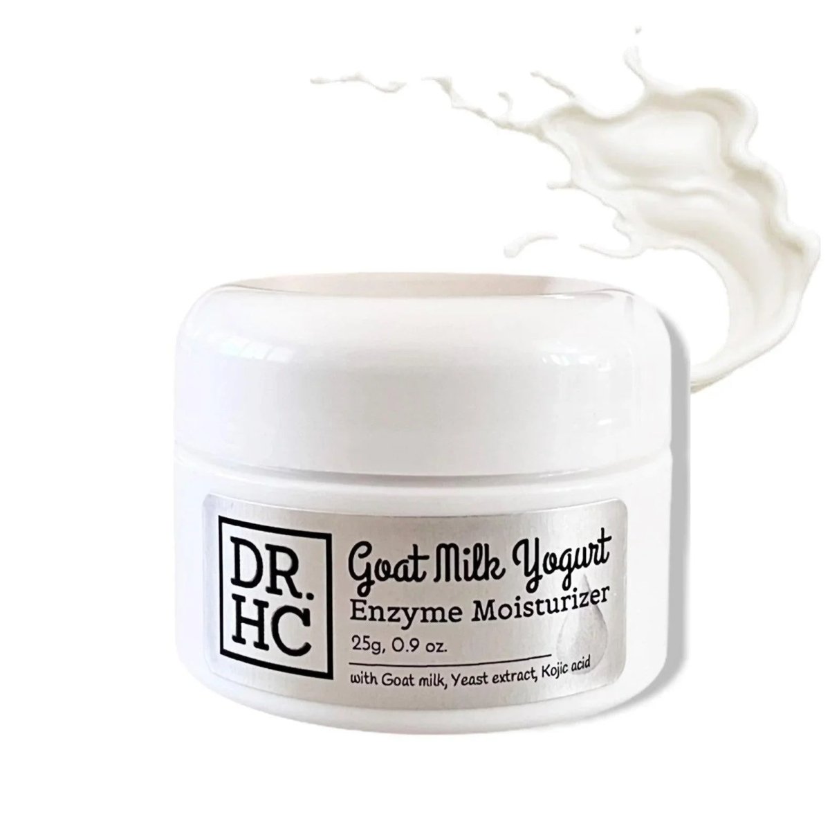 DR.HC Goat Milk Yogurt Enzyme Moisturizer (25g, 0.9oz.) (with Goat Milk, Yeast Extract, Kojic Acid) (Skin brightening, Skin Recovery, Anti-aging, Anti-acne...)Moisturizer