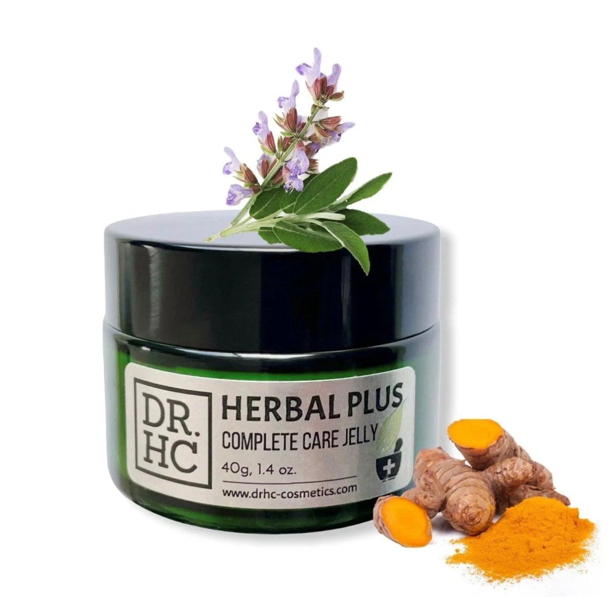 DR.HC Herbal Plus Complete Care Jelly (25~40g, 0.9~1.4oz) (Anti-acne, Anti-scar, Anti-blemish, Anti-inflammatory, Anti-aging, Skin plumping...)Moisturizer
