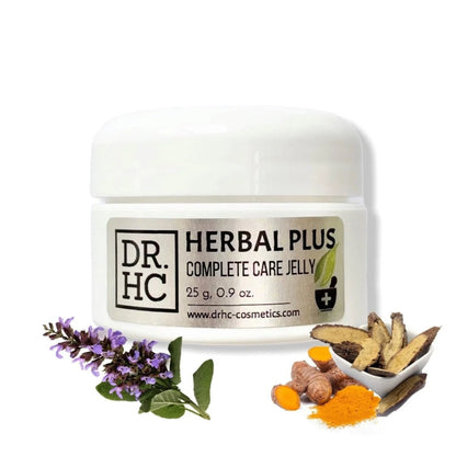DR.HC Herbal Plus Complete Care Jelly (25~40g, 0.9~1.4oz) (Anti-acne, Anti-scar, Anti-blemish, Anti-inflammatory, Anti-aging, Skin plumping...)Moisturizer