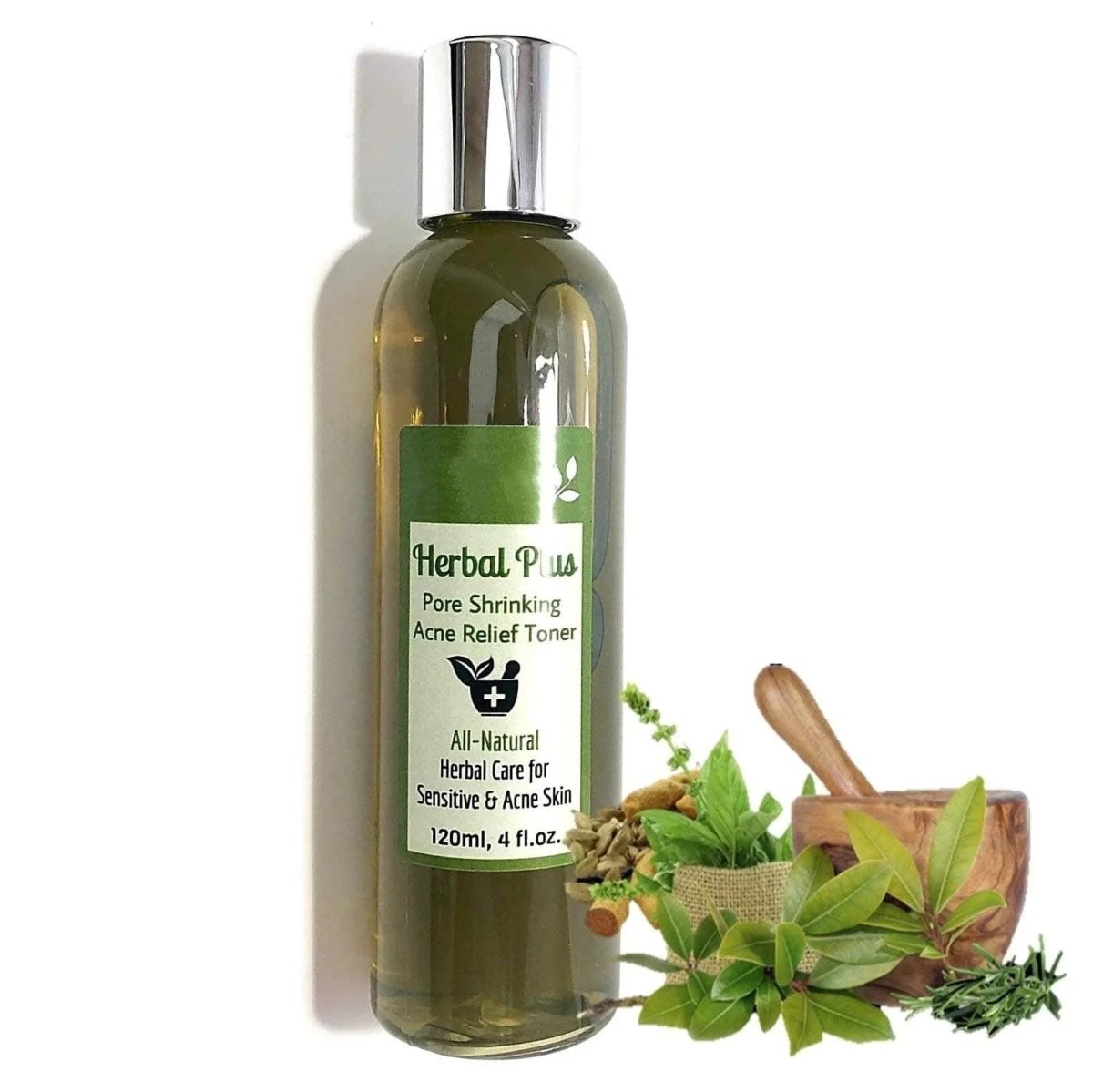 DR.HC Herbal Plus Toner (70~120ml, 2.4~4.0fl.oz.) (Pore shrinking, Anti-acne, Exfoliating, Skin toning...)Toner