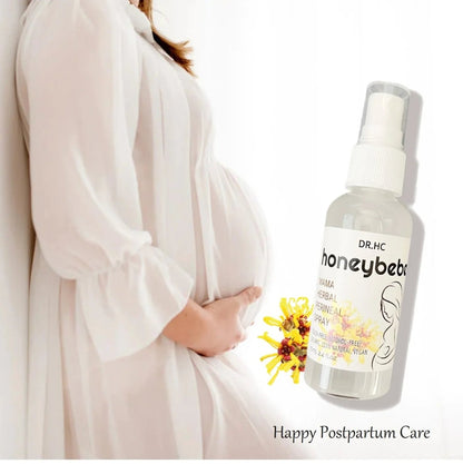 DR.HC Honeybebe' Mama Herbal Perineal Spray for Postpartum Recovery (100% Organic, Natural & Vegan) (70ml, 2.4 fl.oz.)Pregnancy