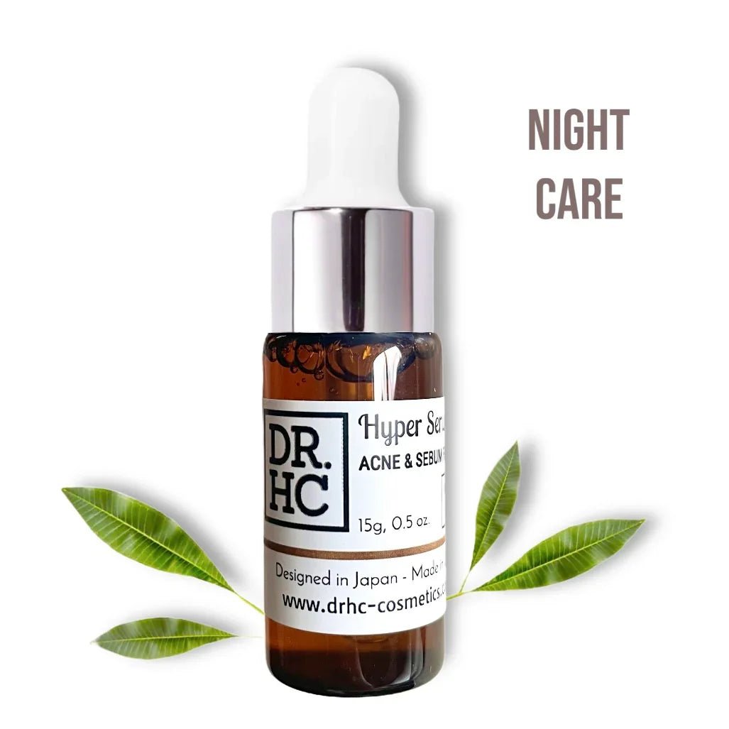 DR.HC Hyper Serum - Acne & Sebum Fighting - NIGHT CARE (15g, 0.5oz.) (Anti-acne, Anti-scar, Anti-blemish, Oil-balancing, Exfoliating...)Serum