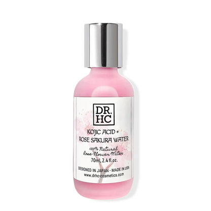 DR.HC Kojic Acid + Rose Sakura Water (70~120ml, 2.4~4.0fl.oz.) (Skin brightening, Anti-blemish, Anti-scar, Skin recovery...)Toner