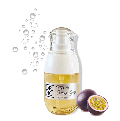 DR.HC Miracle Setting Spray (with Organic Ginseng, Passionfruit, Ceramide & Vitamin C) (40ml, 1.4 fl.oz.) (Anti-aging, Skin toning, Anti-inflammatory...)Toner Face Makeup
