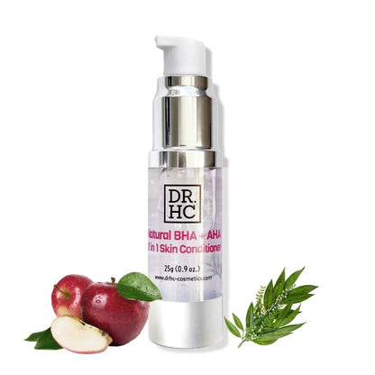 DR.HC Natural BHA + AHA 2 In 1 Skin Conditioner (25g, 0.9oz.) (Anti-acne, Skin brightening, Anti-blemish, Anti-aging...)Serum