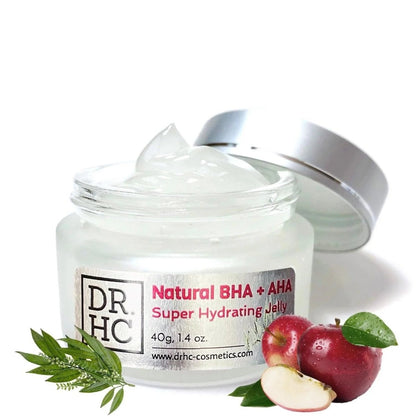 DR.HC Natural BHA + AHA Super Hydrating Jelly (40g, 1.4oz) (Skin brightening, Anti-acne, Anti-blemish, Oil balancing, Anti-aging...)Moisturizer