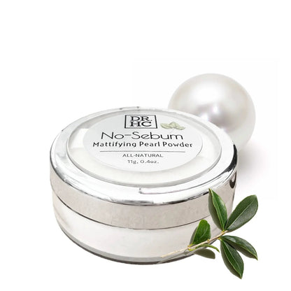 DR.HC No-Sebum Mattifying Pearl Powder (11g, 0.4oz.) (Setting Powder + Skincare Powder + Highlighter) (Skin brightening, Oil balancing, Pore shrinking, Anti-acne...)Face Makeup Powder Skincare Powder
