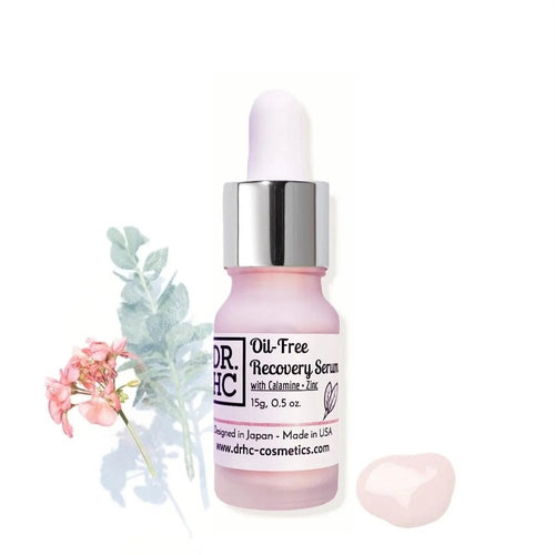 DR.HC Oil-Free Recovery Serum (15g, 0.5oz.) (with Zinc, Calamine & Minerals) (Anti-acne, Oil balancing, Skin recovery, Pore shrinking...)Serum