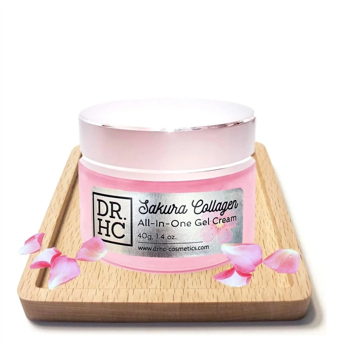 DR.HC Sakura Collagen All-In-One Gel Cream (25~40g, 0.9~1.4oz.) (Collagen support, Skin firming, Brightening, Anti-scar...)Moisturizer