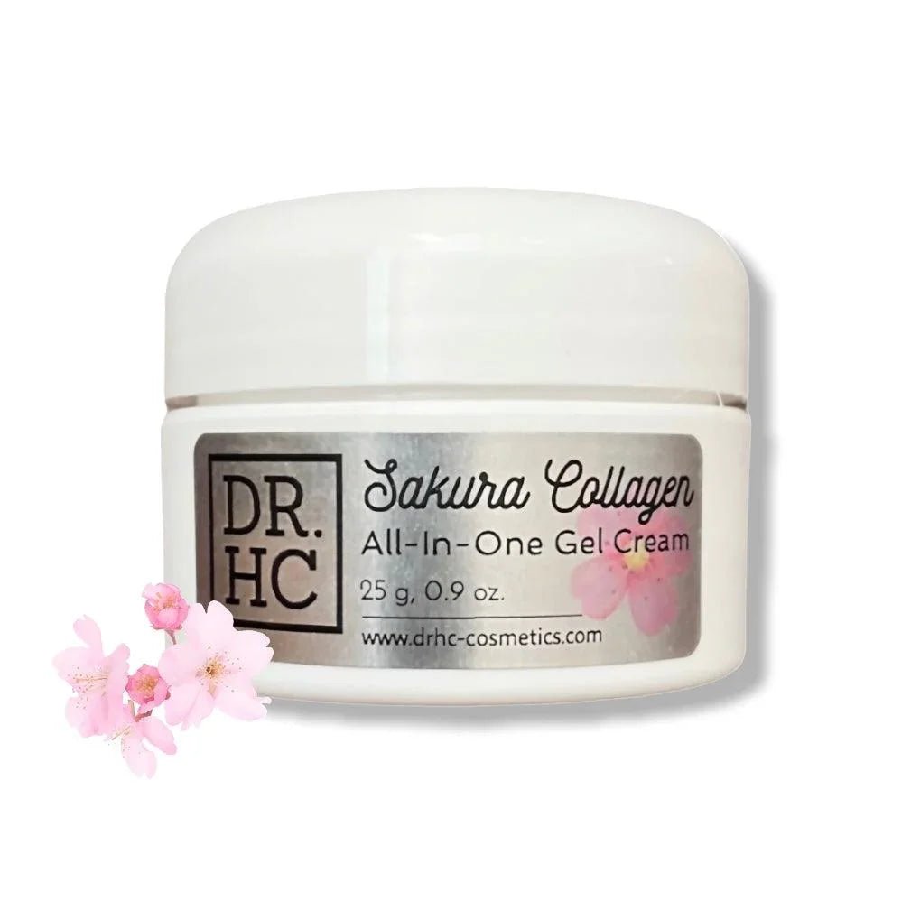 DR.HC Sakura Collagen All-In-One Gel Cream (25~40g, 0.9~1.4oz.) (Collagen support, Skin firming, Brightening, Anti-scar...)Moisturizer