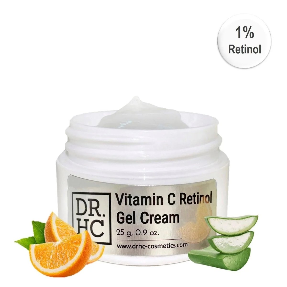 DR.HC Vitamin C Retinol Gel Cream (25~40g, 0.9~1.4oz.) (Skin brightening, Anti-aging, Anti-blemish, Anti-acne...)Moisturizer