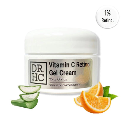 DR.HC Vitamin C Retinol Gel Cream (25~40g, 0.9~1.4oz.) (Skin brightening, Anti-aging, Anti-blemish, Anti-acne...)Moisturizer