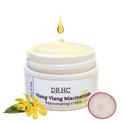 DR.HC Ylang Ylang Niacinamide Rejuvenating Cream (25~40g, 0.9~1.4oz.) (Skin recovery, Anti-scar, Firming, Anti-inflammatory...)Moisturizer