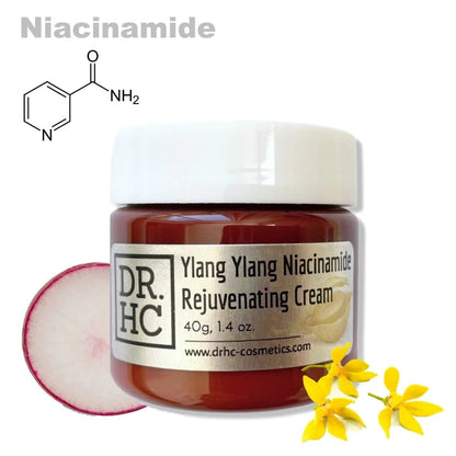DR.HC Ylang Ylang Niacinamide Rejuvenating Cream (25~40g, 0.9~1.4oz.) (Skin recovery, Anti-scar, Firming, Anti-inflammatory...)Moisturizer