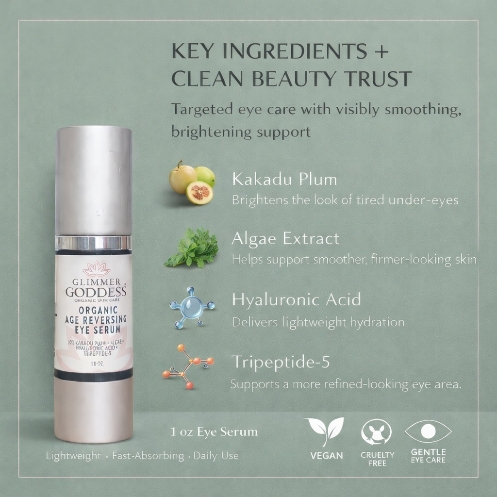 Organic Age Reversing Eye Serum – Instant Firming Treatment-3