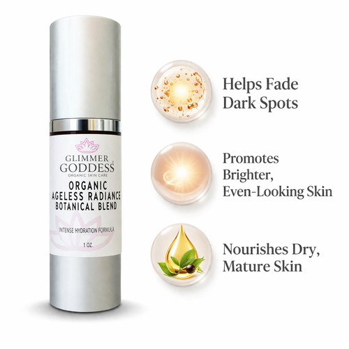 Organic Skin Brightening Serum – Ageless Radiance & Dark Spot Treatment-0