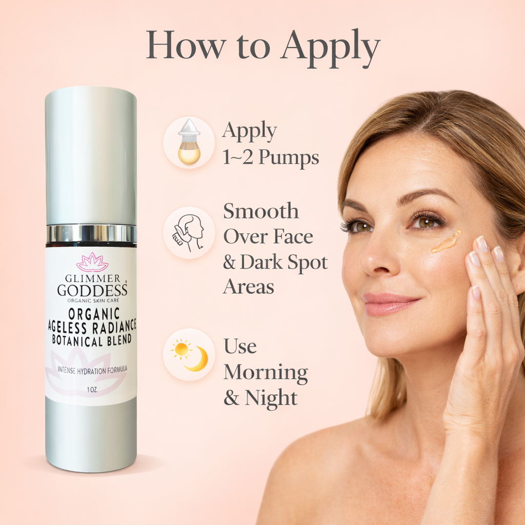 Organic Skin Brightening Serum – Ageless Radiance & Dark Spot Treatment-1