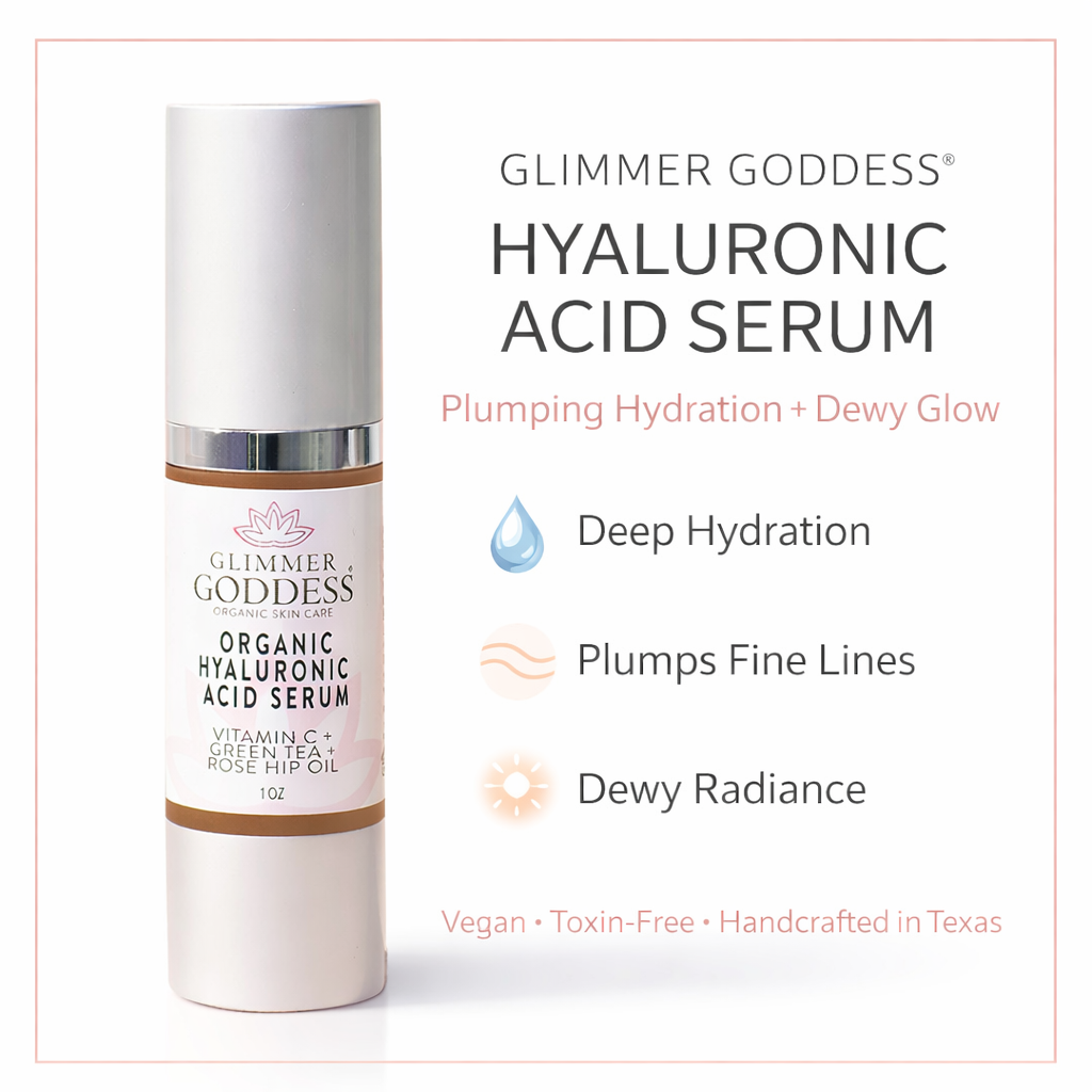 Organic Hyaluronic Acid Serum – Plumping Hydration 1 oz.-0