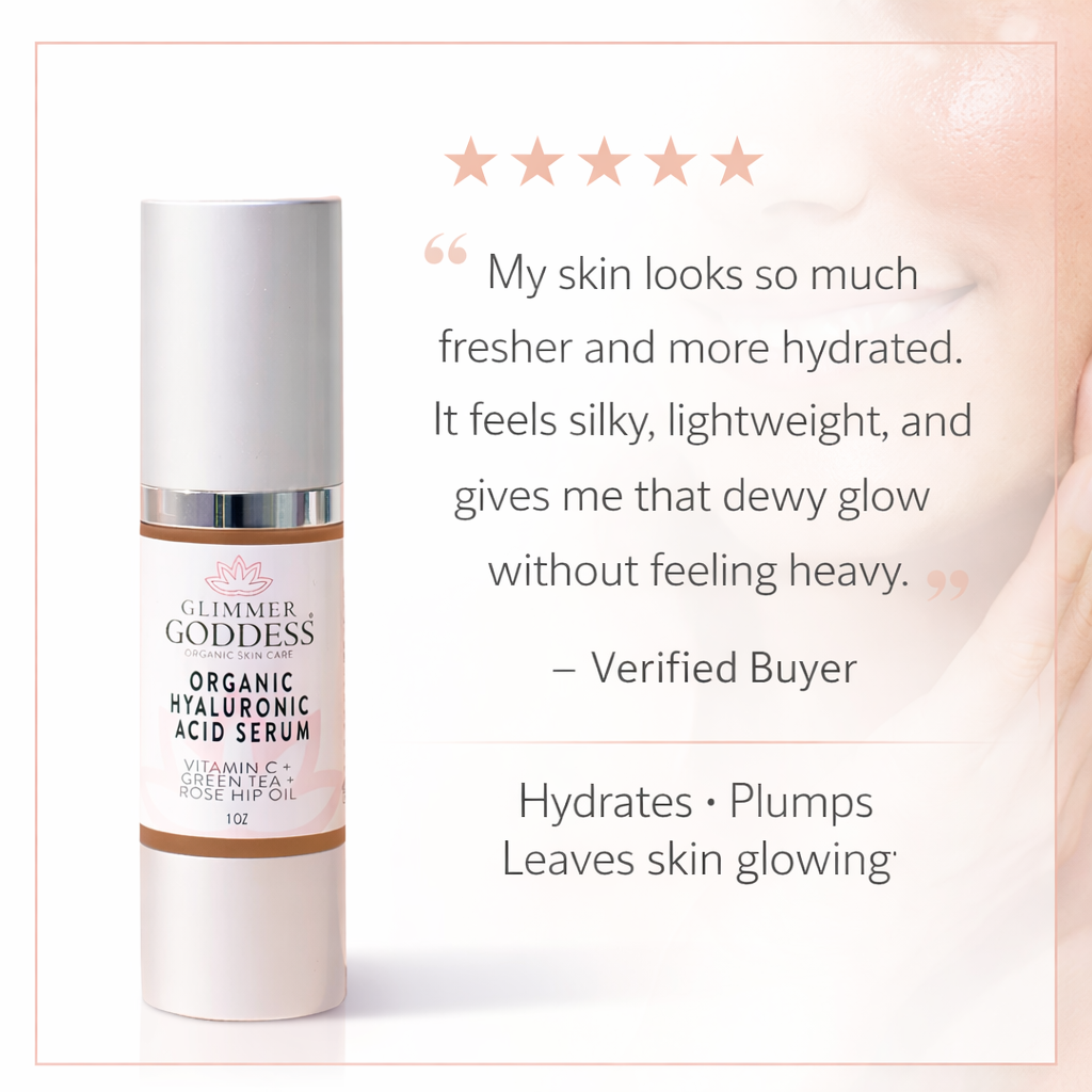 Organic Hyaluronic Acid Serum – Plumping Hydration 1 oz.-2