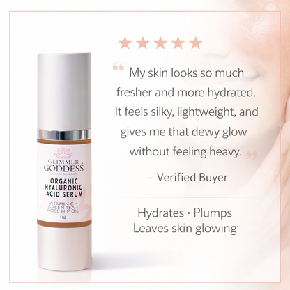 Organic Hyaluronic Acid Serum – Plumping Hydration 1 oz.-2