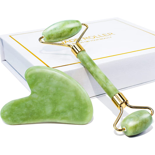 Jade Roller & Gua Sha Gift Boxfacial roller