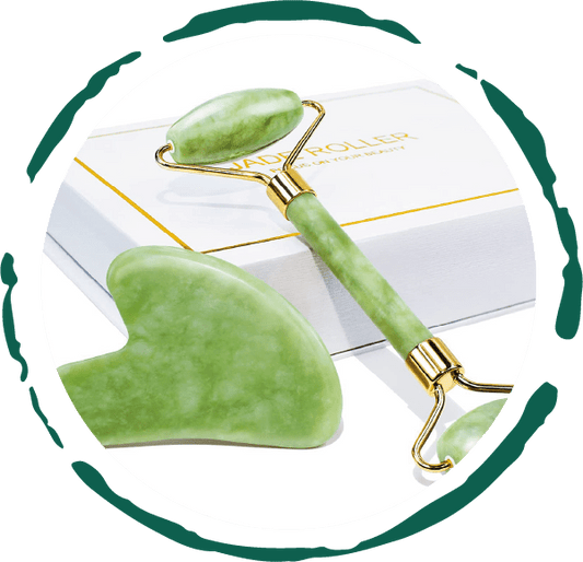 Jade Roller & Gua Sha Gift Boxfacial roller