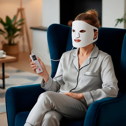 LED Light Therapy Mask with Smart ControllerSkincare