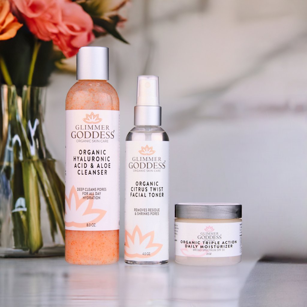 Organic 3-Step Anti-Aging Skin Care Routine-1