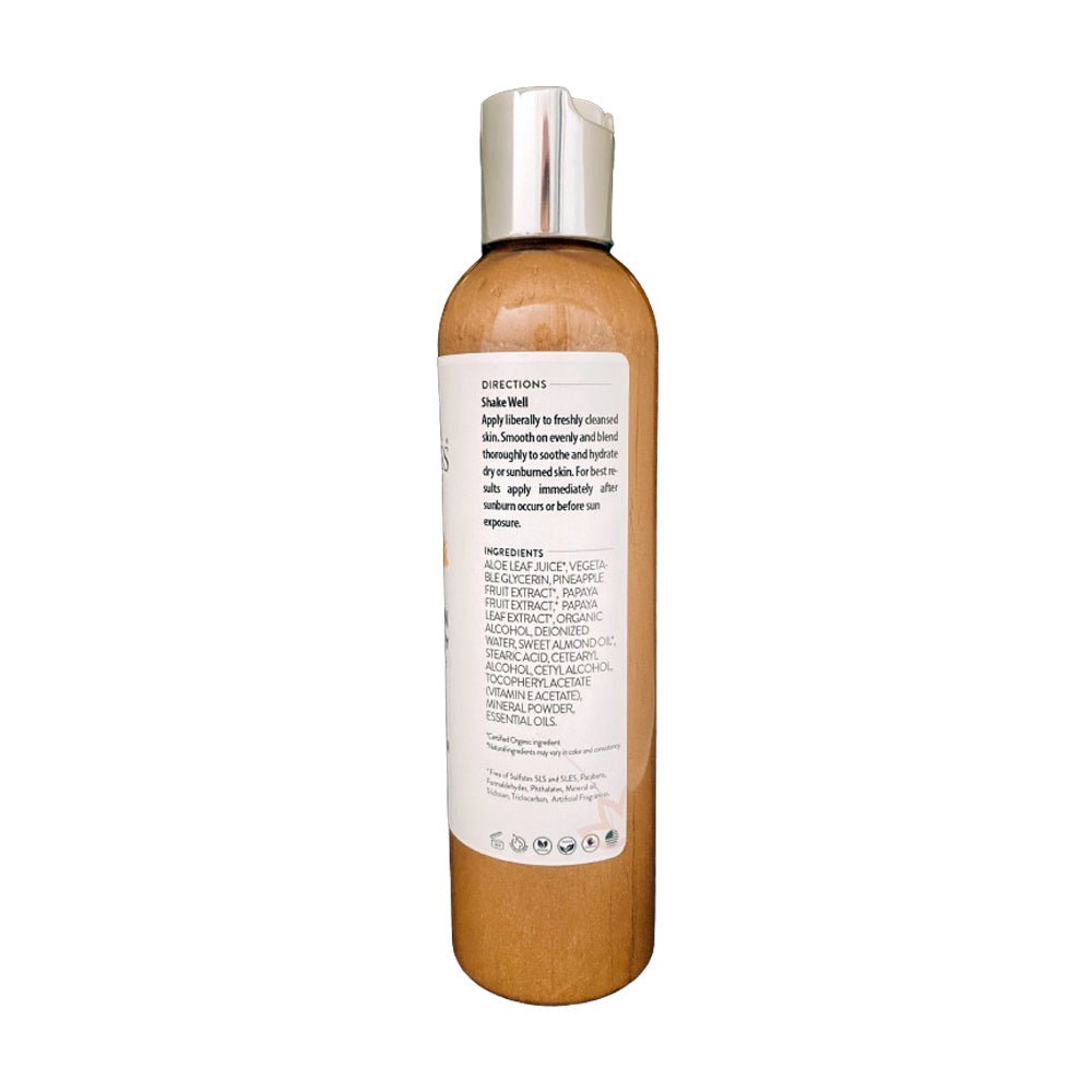 Organic After Sun Lotion & Tan Extender – Luminizing ShimmerLotion & Moisturizer