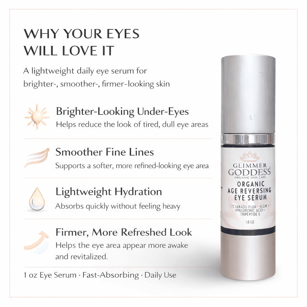 Organic Age Reversing Eye Serum – Instant Firming TreatmentFor Eyes