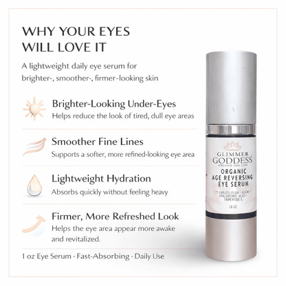 Organic Age Reversing Eye Serum – Instant Firming TreatmentFor Eyes