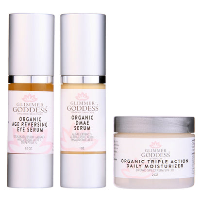 Organic Anti-Wrinkle Trio – 3-Step Collagen Boosting System-2