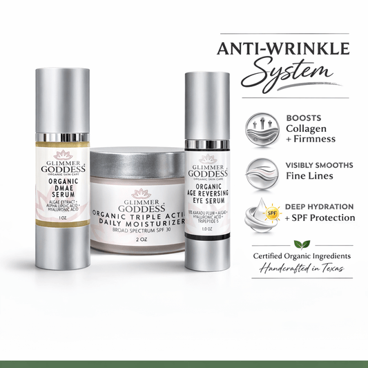 Organic Anti - Wrinkle Trio – 3 - Step Collagen Boosting SystemGift Packs & Value Sets