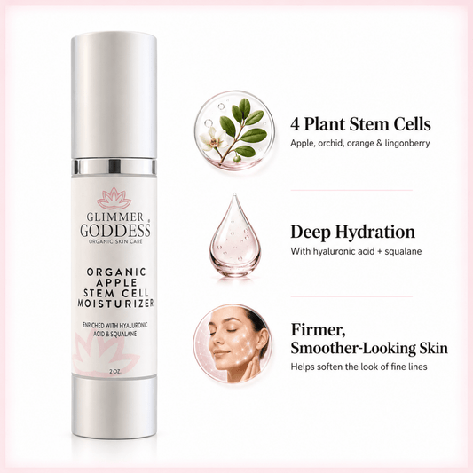 Organic Apple Stem Cell Moisturizer – Anti-Aging TreatmentLotion & Moisturizer