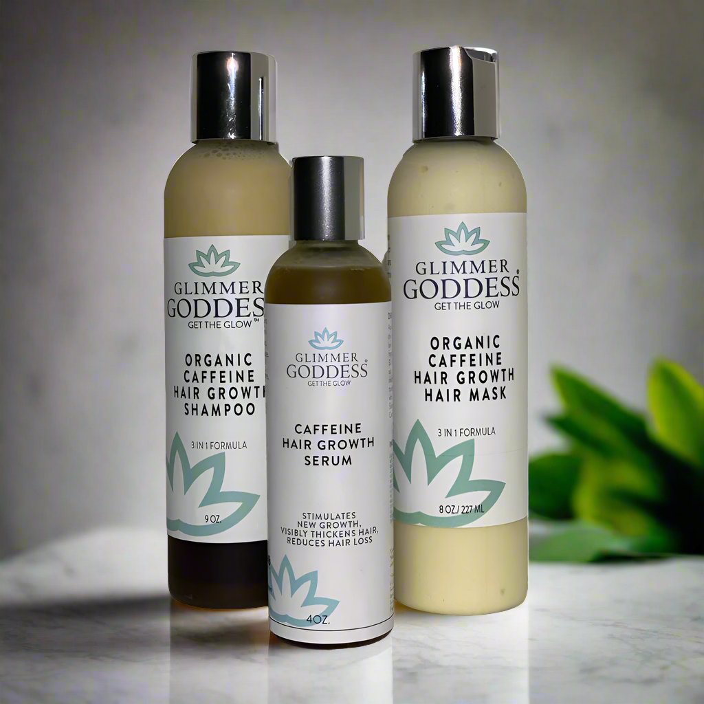 Organic Caffeine Hair Growth System – 3-Step Treatment Set-3