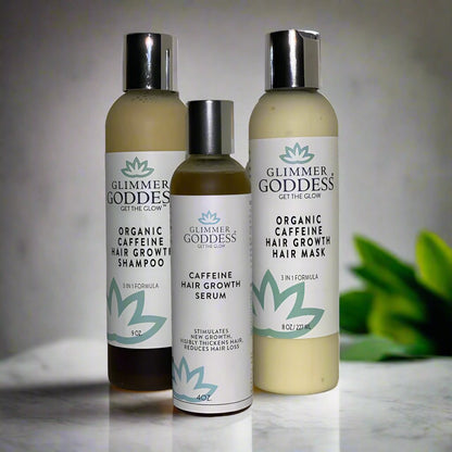 Organic Caffeine Hair Growth System – 3-Step Treatment Set-3